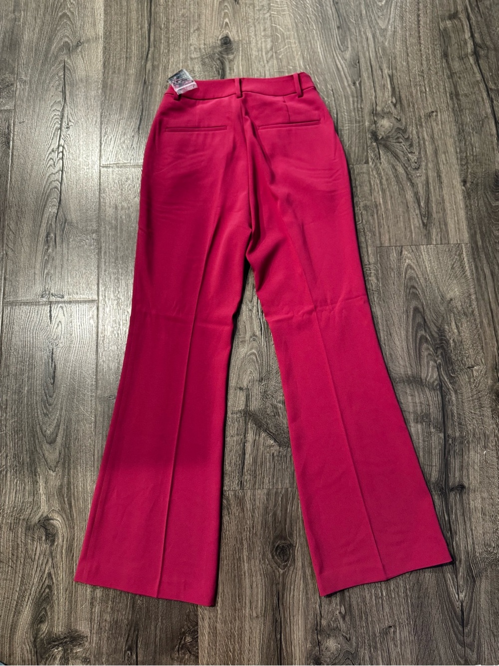 Uniqlo women drape flared Dress Pants Pink size 0 NWT - Picture 4 of 7
